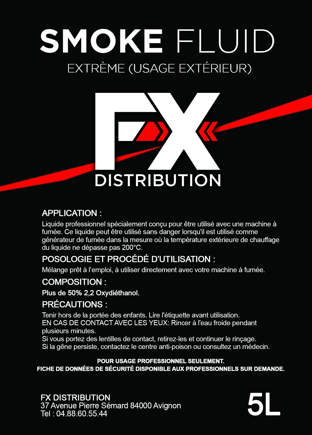 LIQUIDE A FUMEE EXTREME print