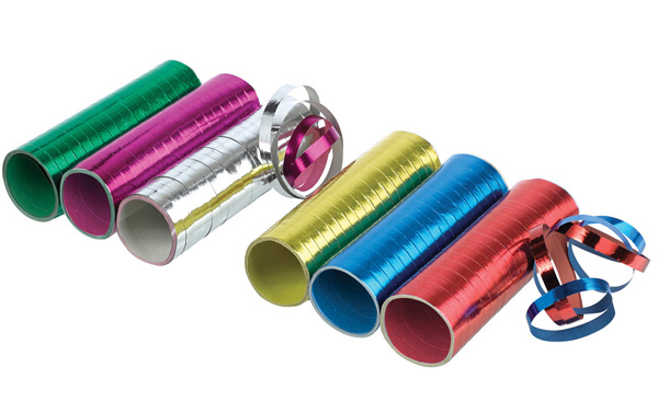 Streamers / Serpentins 5M Métallique